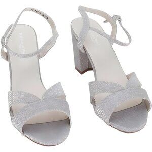 Touch Ups Riley Heeled Sandal Champagne Women's US 7 W